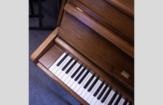 Used Challen Satin Mahogany 108 Upright Piano - All Inclusive Premium Package (SN:11202) - Image 7
